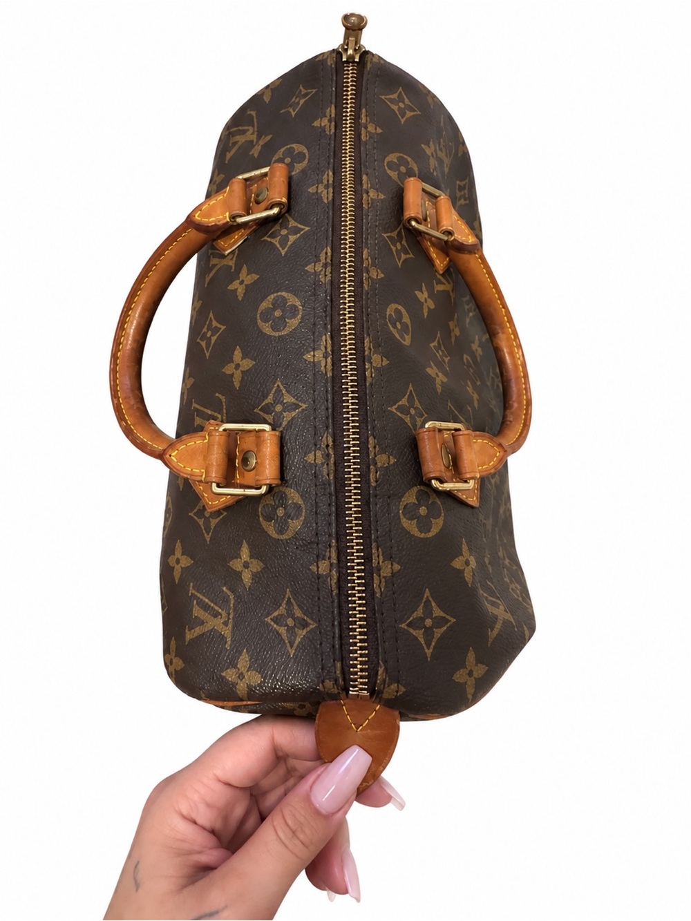 Authentic Vintage Louis Vuitton Monogram Speedy 30- Handbag – Brown